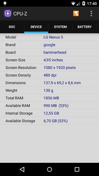 CPU-Z截图1