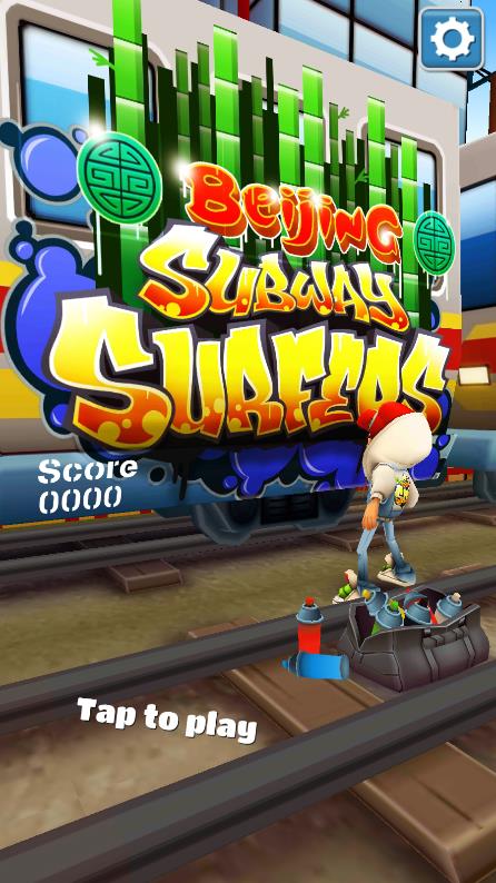 地铁跑酷subwaysurf 无限跳截图4